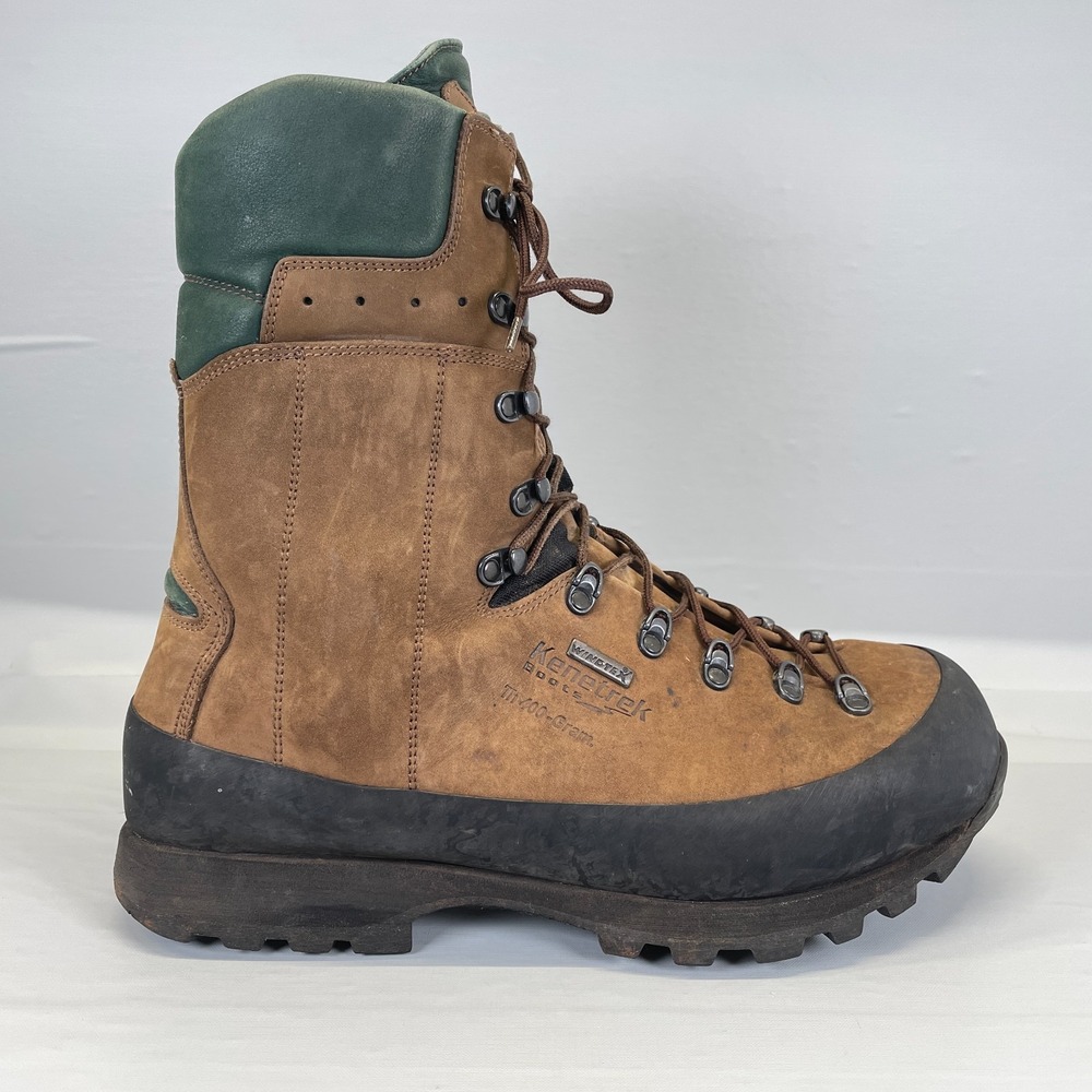 Kenetrek EverStep Orthopedic 400 Mountain Boots Mens Size 13 M Brown Leather